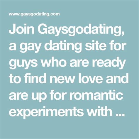 gaysgodating|Local Gay Dating at Gaysgodating